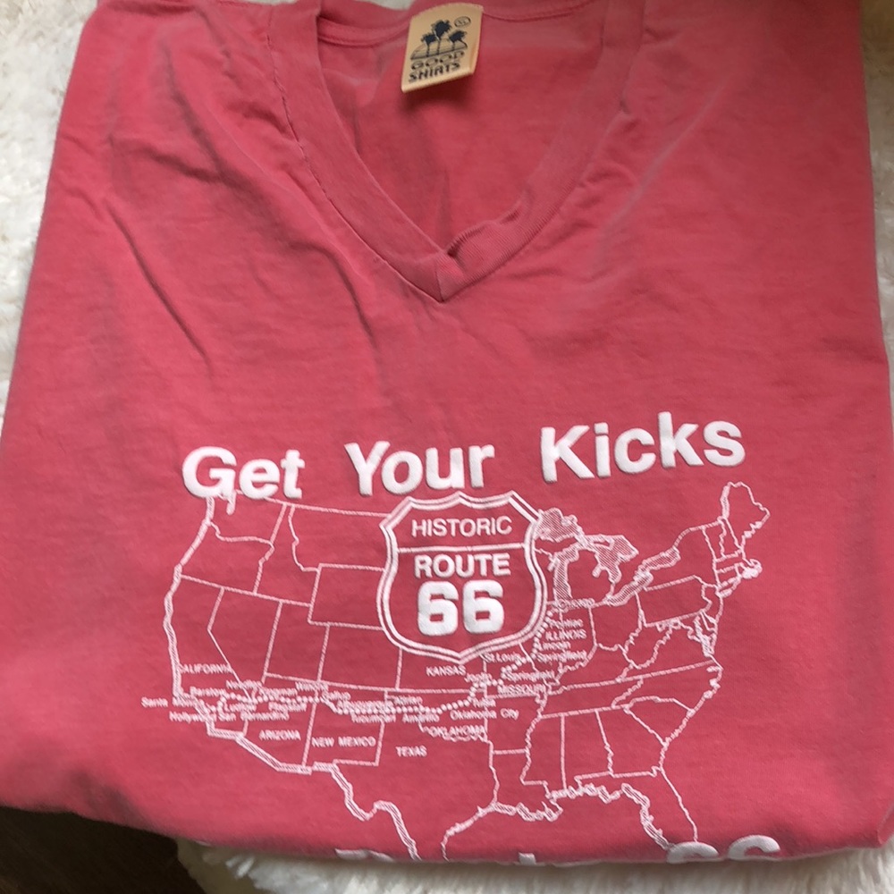 Unisex Vintage Route 66 Good Shirts Made in the USA Size XL 90’s - Picture 1 of 8